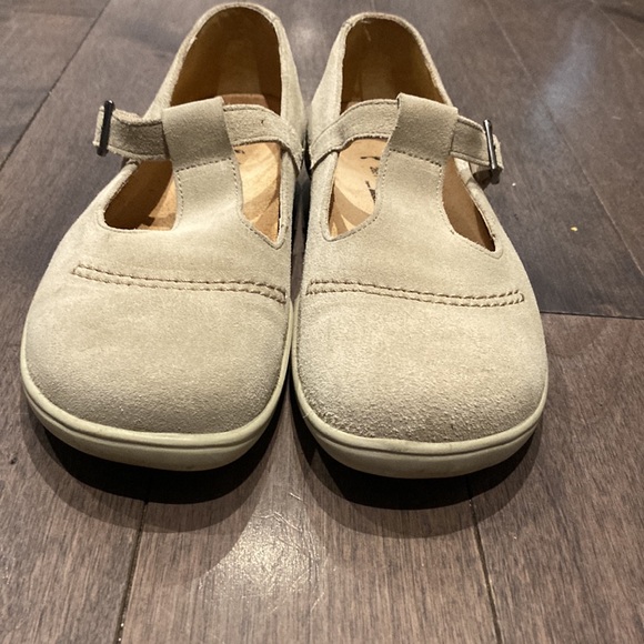 BIRKENSTOCK Footprints beige suede Mary Janes, size 10 - Picture 5 of 8